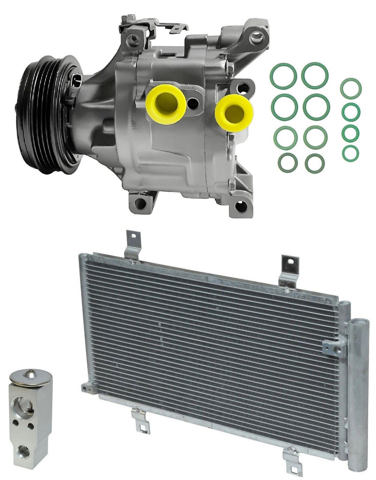 RYC Remanufactured AC Compressor Kit W/Condenser ED92A Fits Mazda RX-8 1.3L 2011