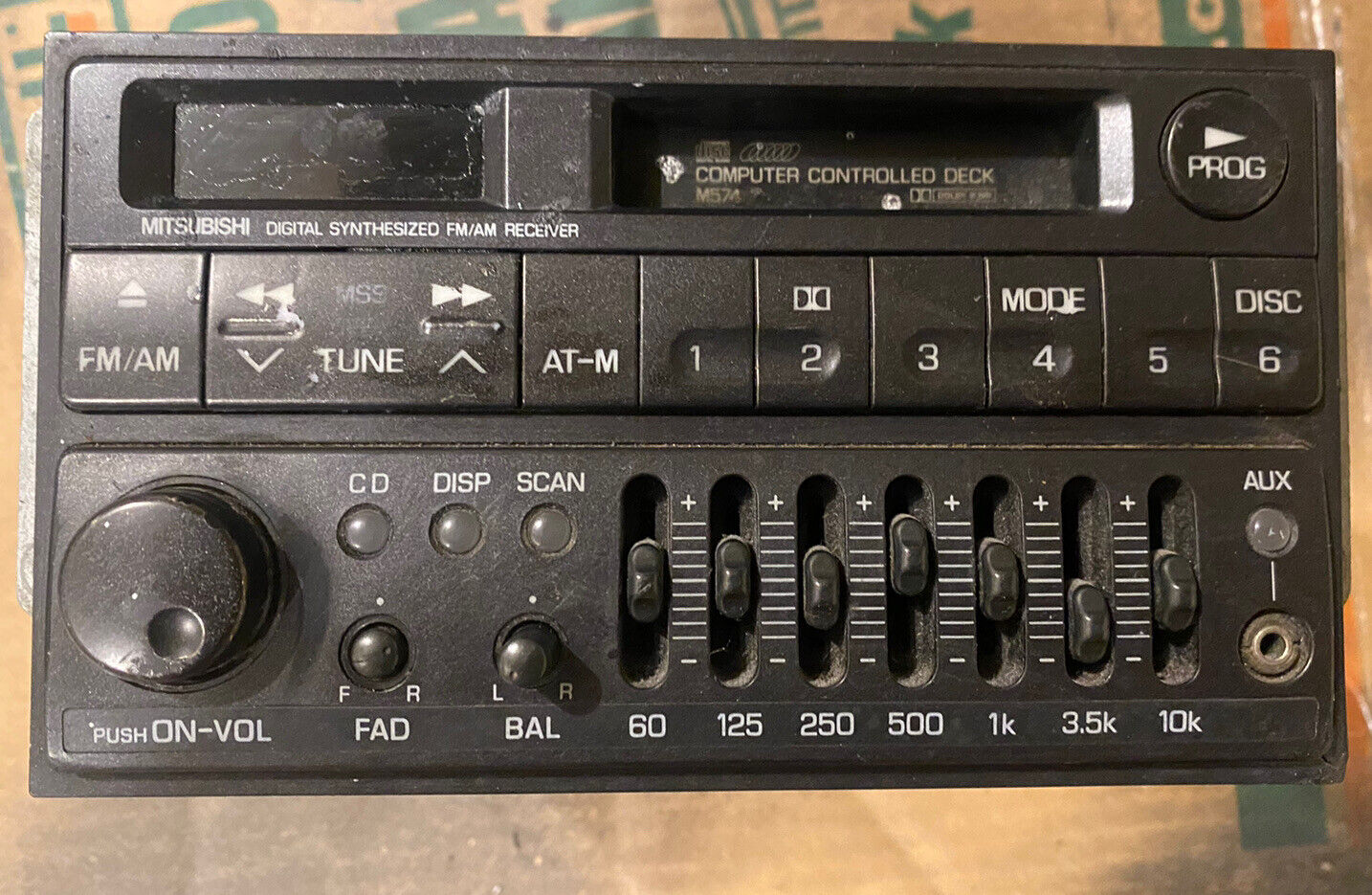 Mitsubishi MB943313 Radio Tape Player +EQ 91-99 3000GT Dodge Stealth VR4