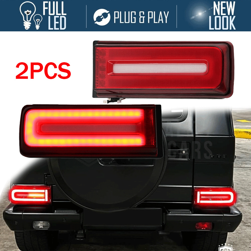W464 Style LED Tail Light Signal for Mercedes Benz 1999-2018 W463 G-Wagon G500