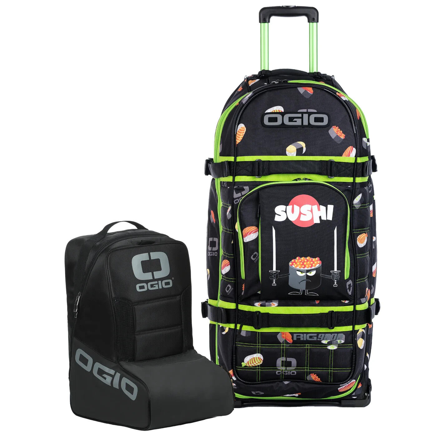 OGIO RIG 9800 PRO Sushi Gearbag with Boot Bag MX Offroad Luggage 34x16x15