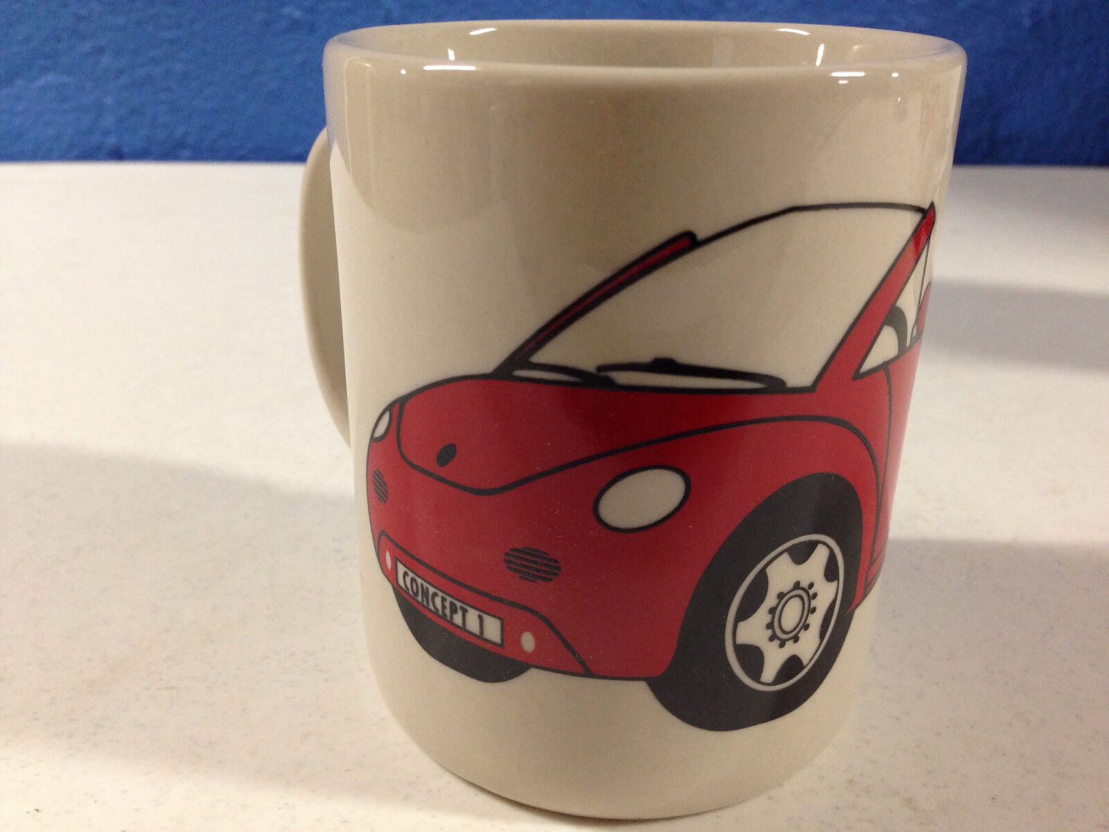 NEW VW Volkswagen CONCEPT RED BUG BEETLE Coffee Mug Cup 