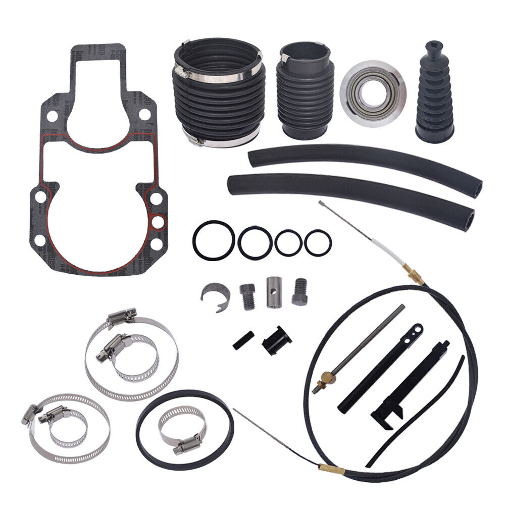For Mercruiser Alpha One Gen One Transom Service Kit Gimbal Shift Cable Bellow