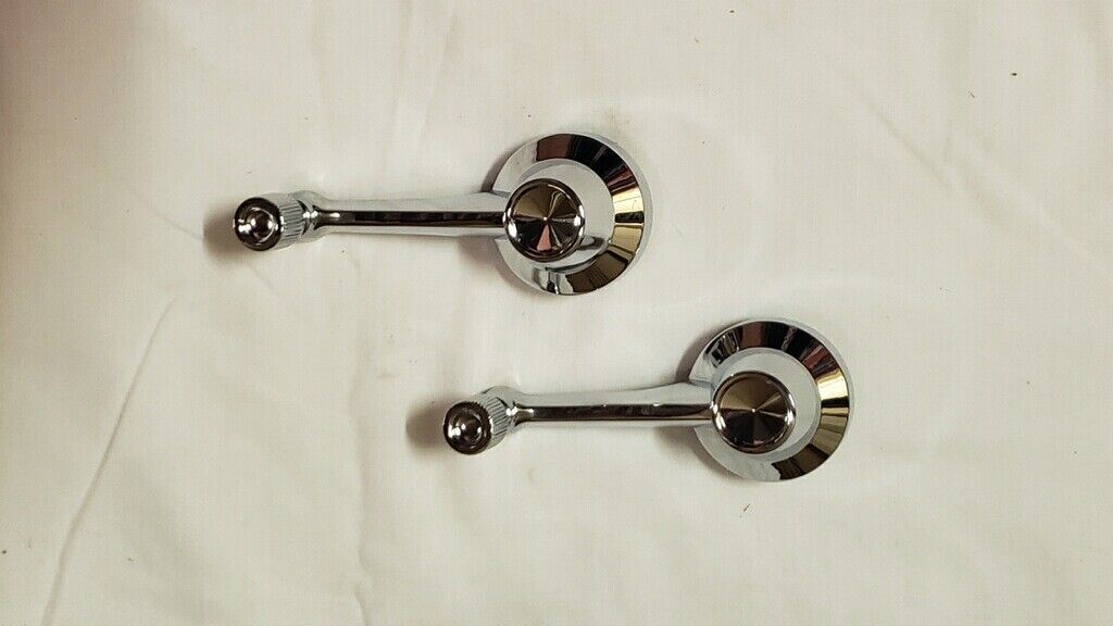 1964-65 FORD MUSTANG QUARTER WINDOW HANDLES PAIR/FREE SHIPPING