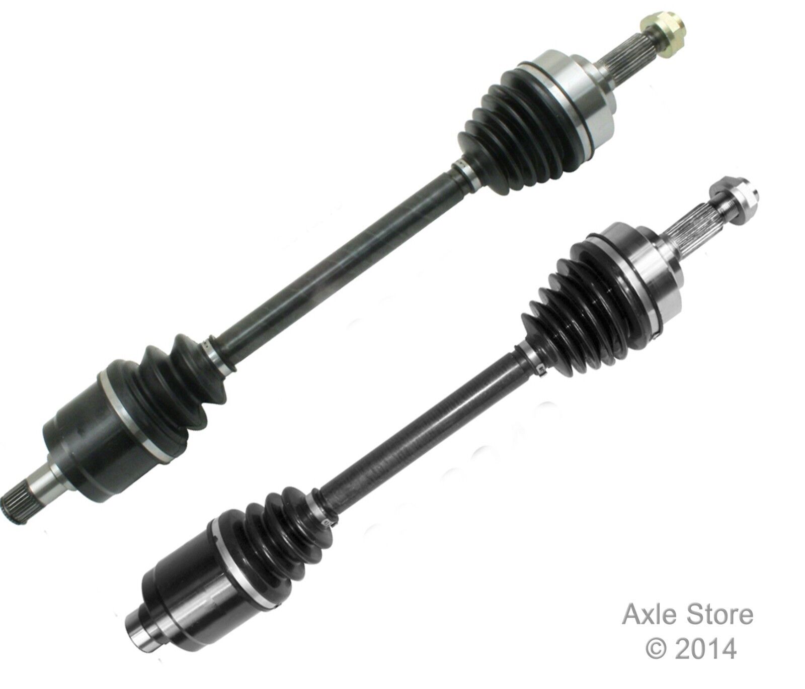 2 New Front Axles Fit 2007 2008 Acura TL With Automatic Transmission Only