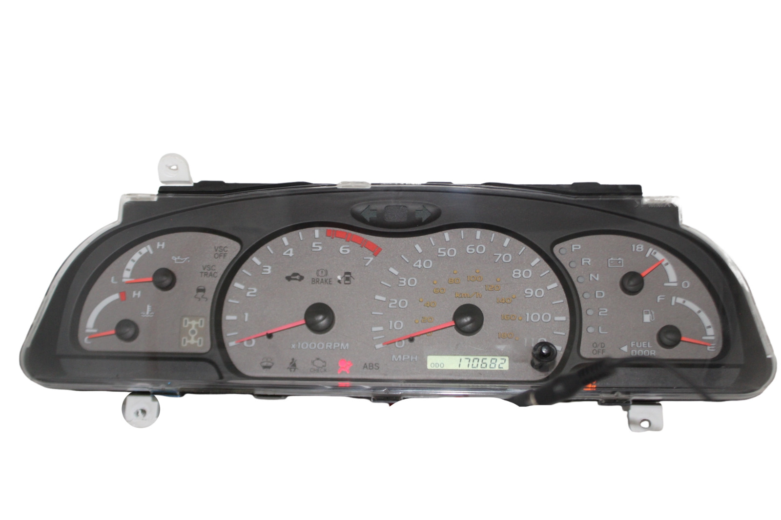 Speedometer Instrument Cluster 01-04 Sequoia 4x4 Panel Gauges 170,682 Miles
