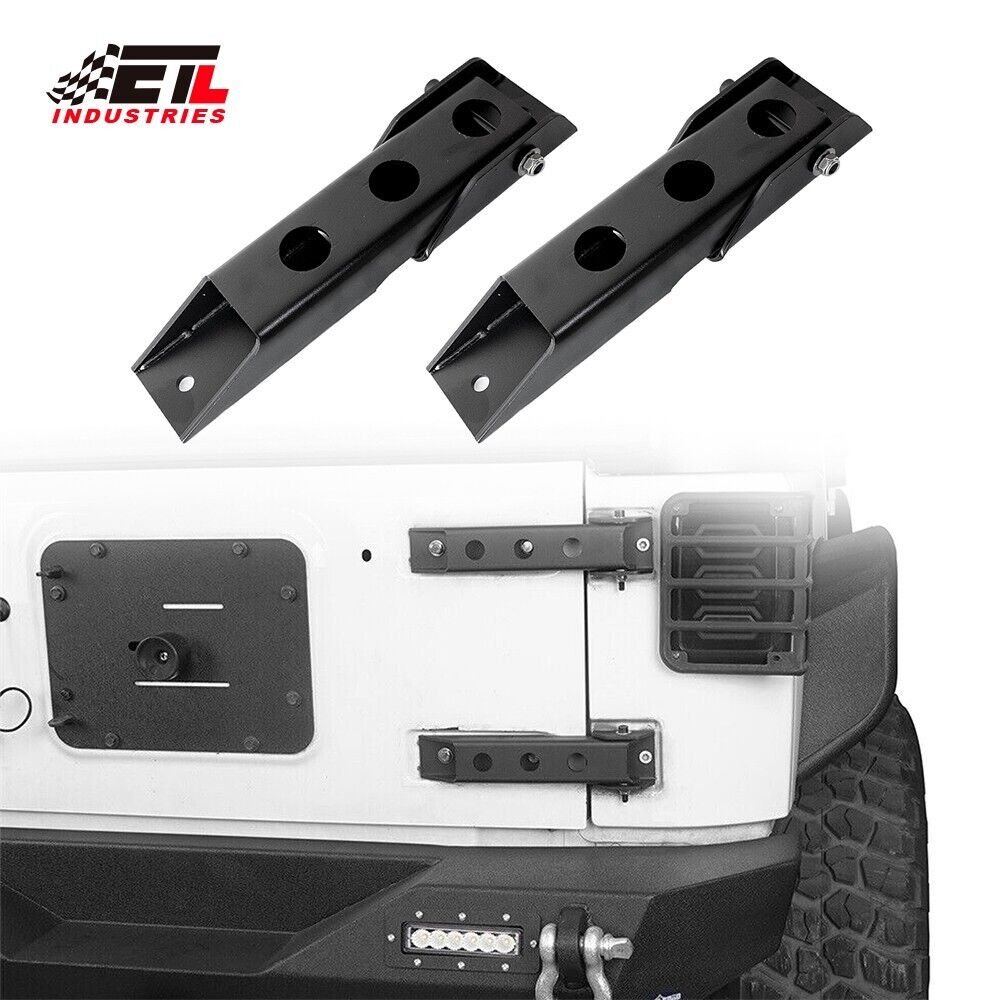 1 Pair Rear Tailgate Hinge Set Replaced For Jeep Wrangler TJ 1997-2006