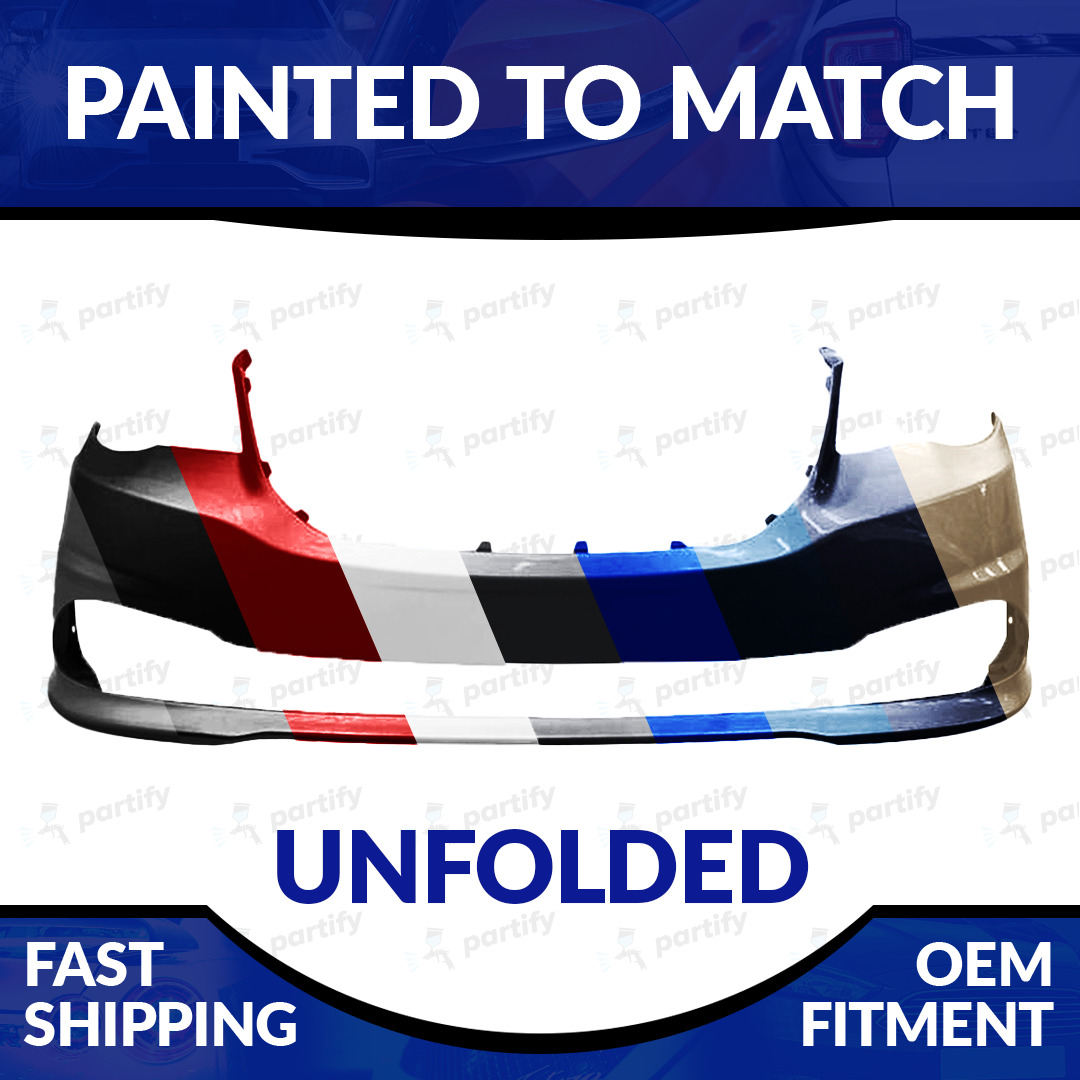 NEW Painted To Match Unfolded Front Bumper For 2011-2020 Dodge Grand Caravan