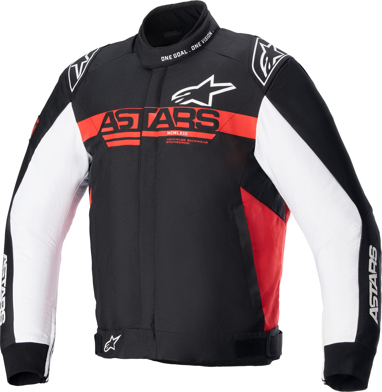 Alpinestars Monza Sport Jacket Large Black/Red/White 3306723-1342-L