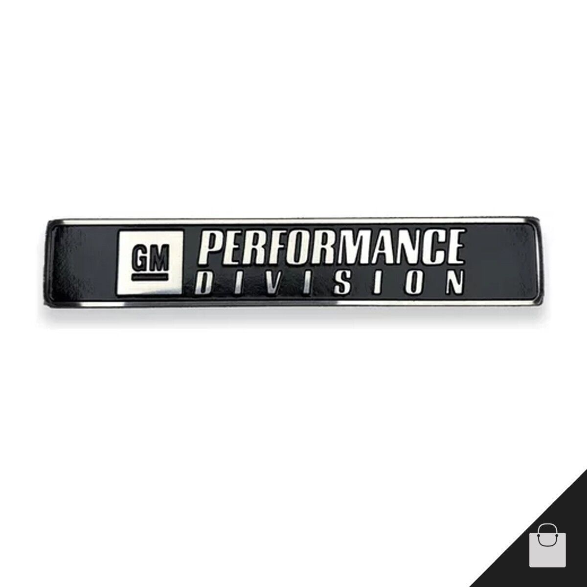 GM Performance Division Car Badge Polished Stainless Steel Sticker Emblem