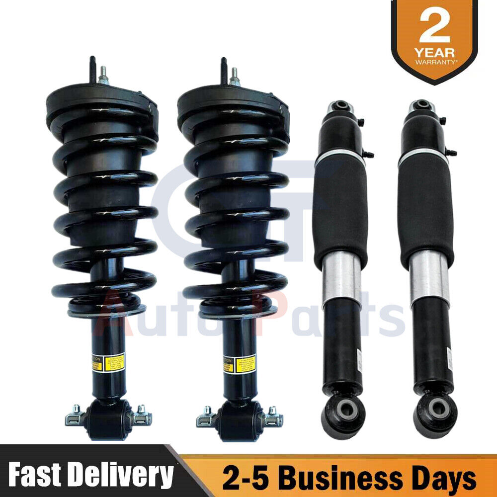 4x Front Rear Shock Struts w/MagneRide For Cadillac Escalade Tahoe GMC 2007-2014