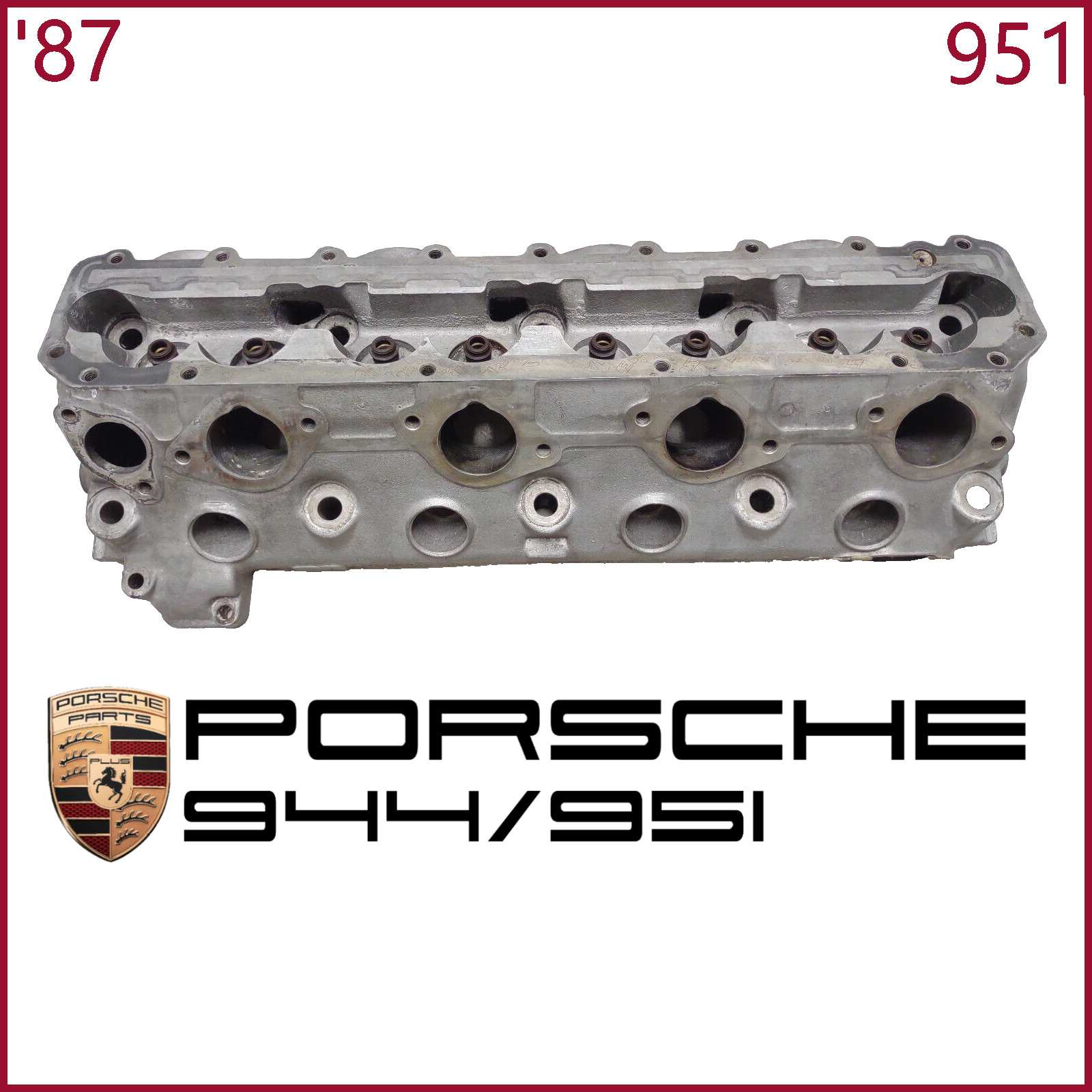 Porsche 944 951 Turbo Cylinder Head Used STRIPPED 951.104.303.1R 85.5-91