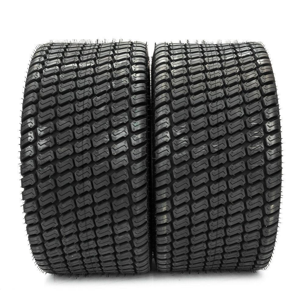 2 New 20x10.00-8 20x10-8 Lawn Mower Tractor Cart Turf Tires 4 Ply Rated 1190Lbs