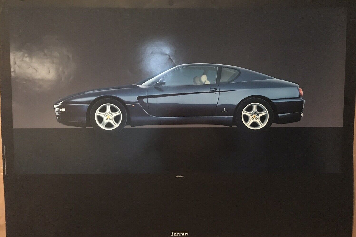 Ferrari 456GT N.760/93-2M/03/93 Factory Car Poster/Extremely Rare O/P Own It