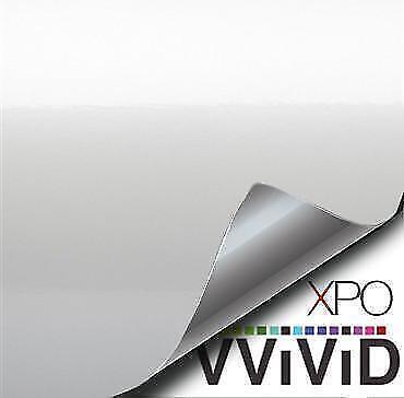 VVivid Xpo Gloss White Vinyl Car Wrap Film | V146