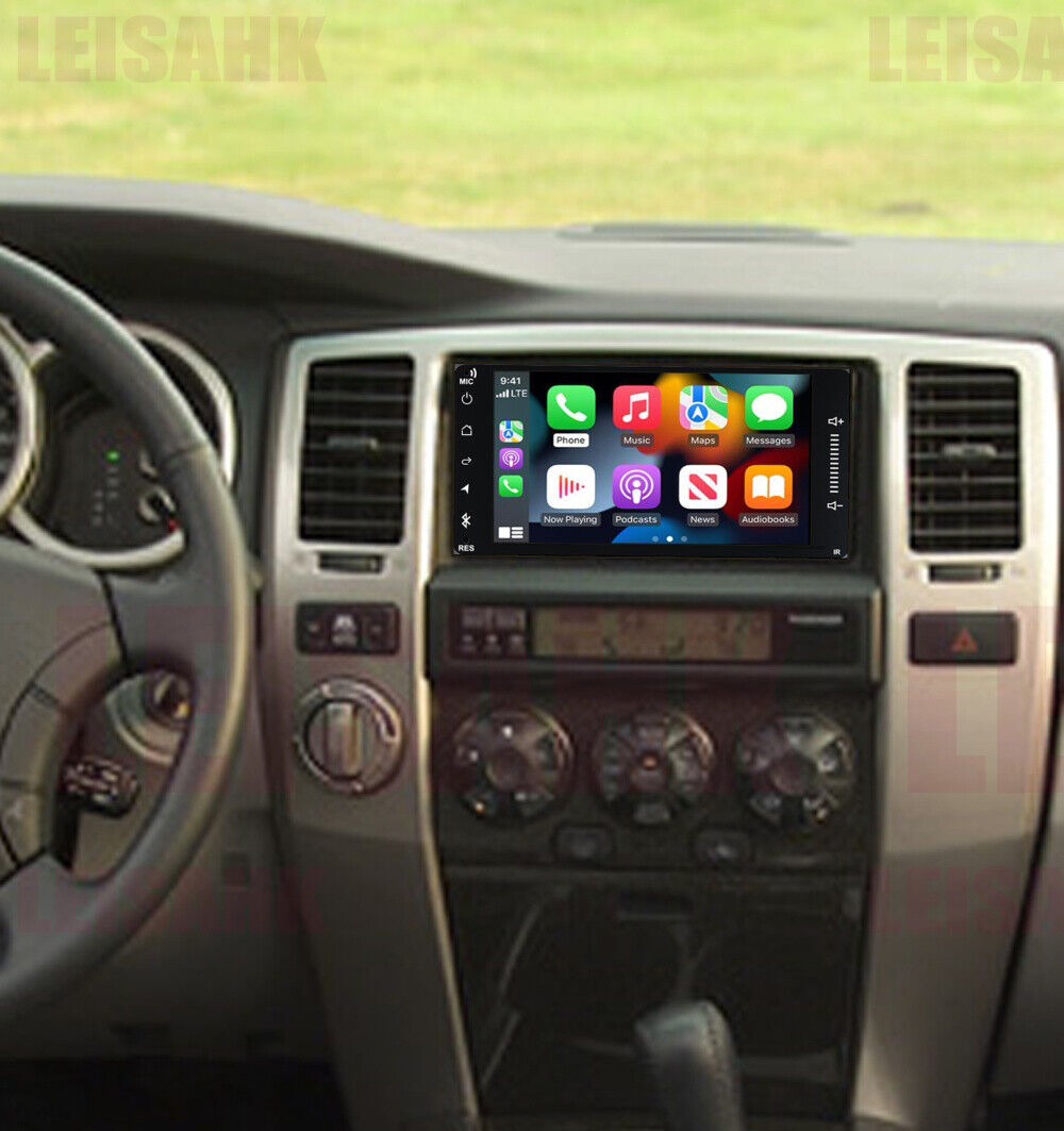 For 2003-2009 Toyota 4Runner Apple CarPlay Android 13 Car Stereo Radio GPS WiFi