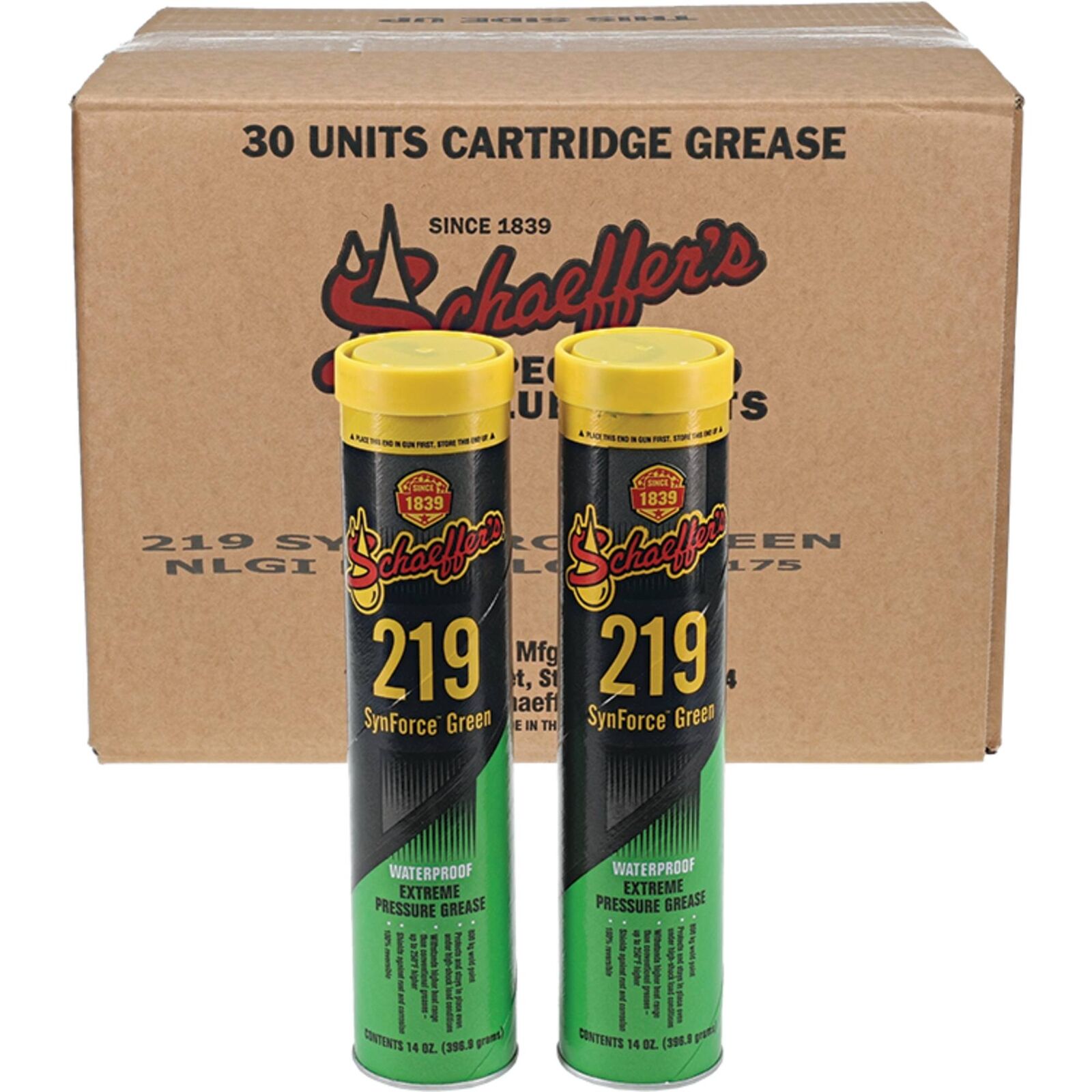 219 Synforce Green Grease Thirty 14 Oz. Tubes 051-219-30