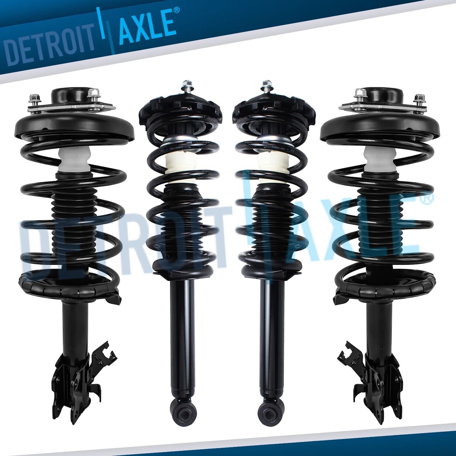 Front and Rear Struts Complete Spring Assembly for Nissan Maxima Infiniti I30