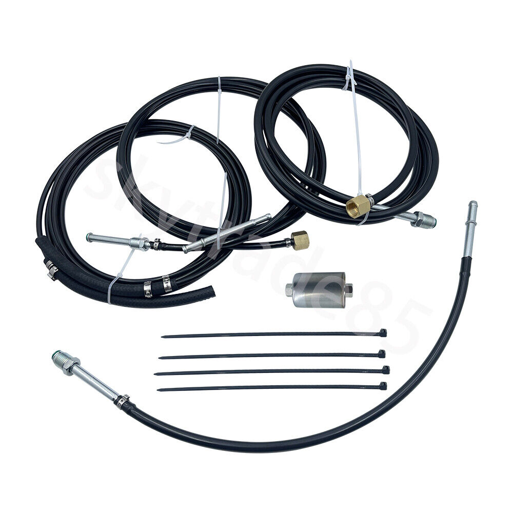 For 1988-1997 Chevrolet Gmc Gas Trucks Complete Nylon Fuel Line Replacement Kit