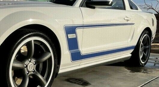 2008 Saleen Dan Gurney Edition Ford Mustang Blue Graphics/Stripe Kit