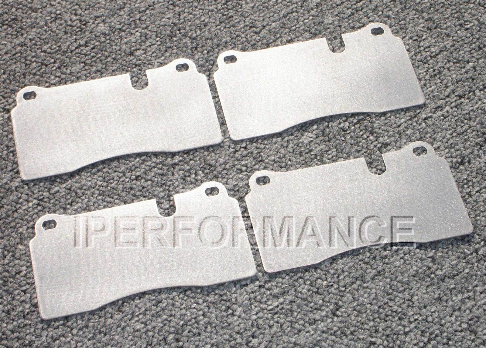 Titanium Brake Pad Shim Heat Shield Set for Ferrari 612 Scaglietti 04-09 Iron Fr