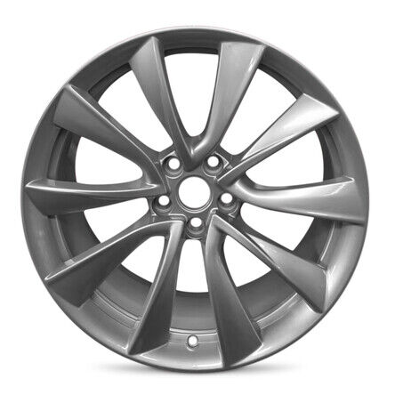 New Wheel For 2017-2021 Tesla Model 3 20 Inch Silver Alloy Rim