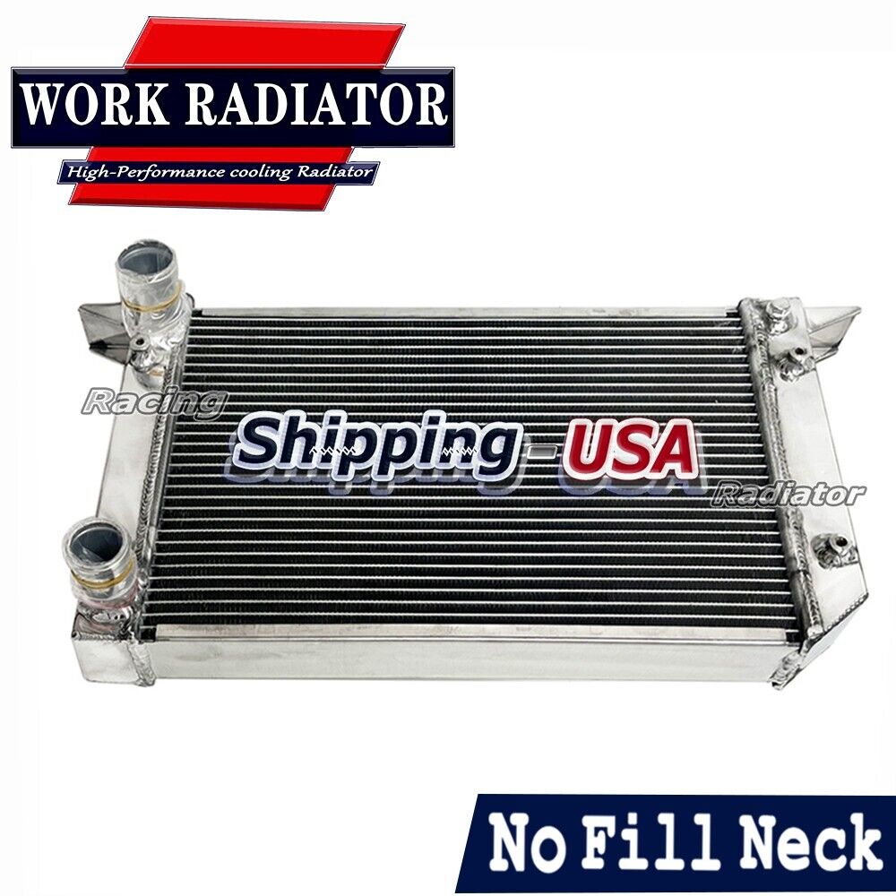 For VW Volkswagen Scirocco Pro Stock Style Drag Racing USe Radiator-No Fill Neck