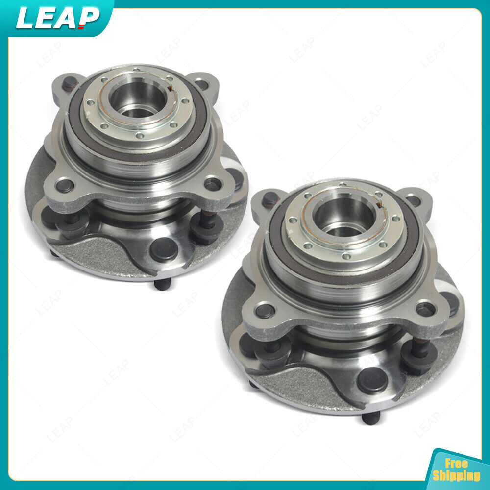 Pair 950-006 Front Wheel Hub Bearing Assembly For 2007-2021 Toyota Tundra RWD