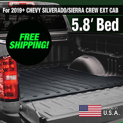 Bed Mat for 2019+ Chevy Silverado/Sierra 5.8' bed 