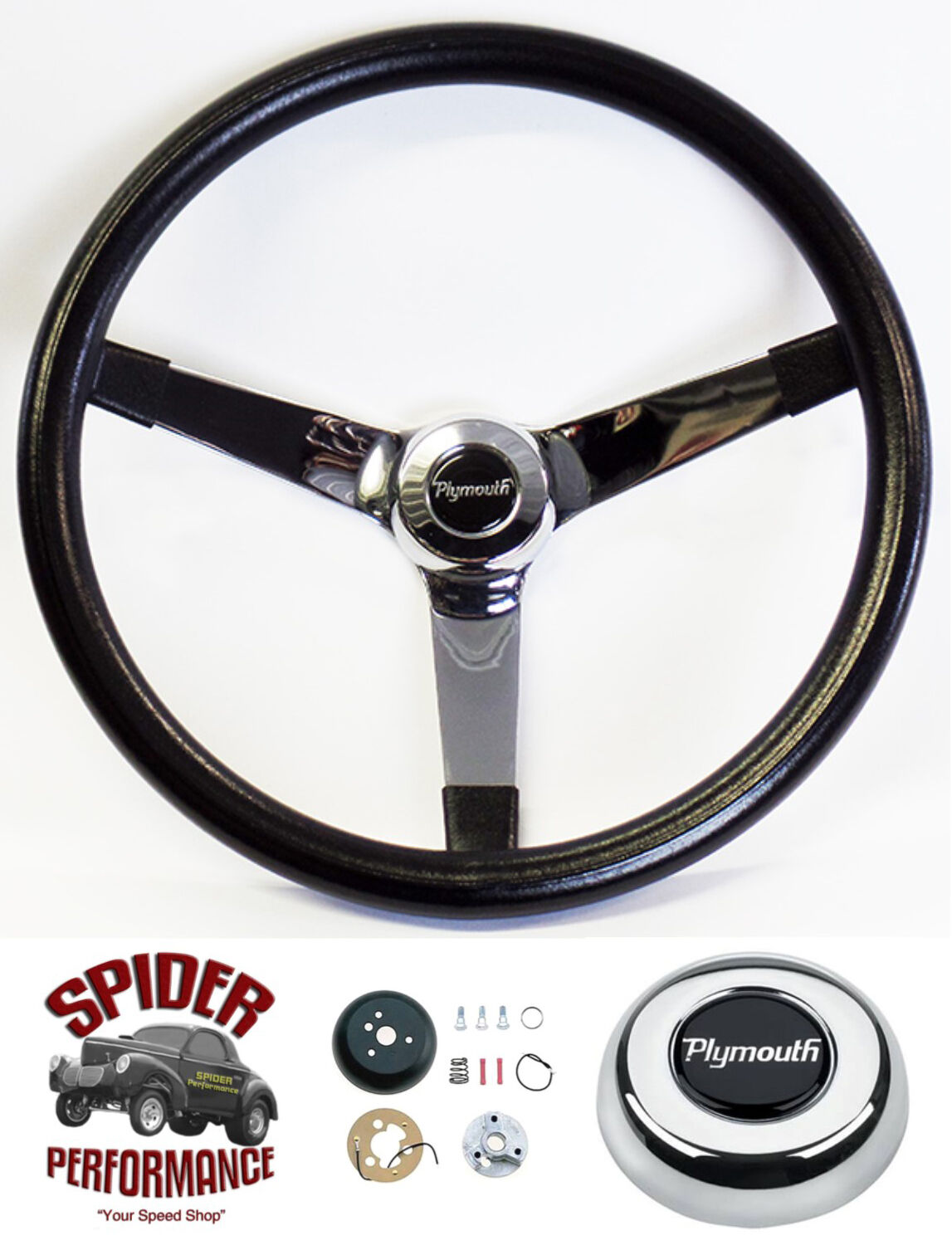 1961-1966 Plymouth steering wheel 14 3/4\