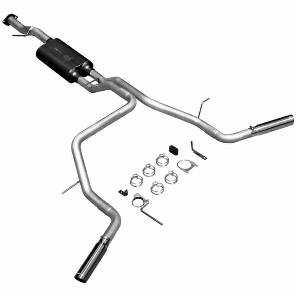 Fits 2007-2008 Chevrolet Tahoe Cat-back Exhaust System American Thunder 17430