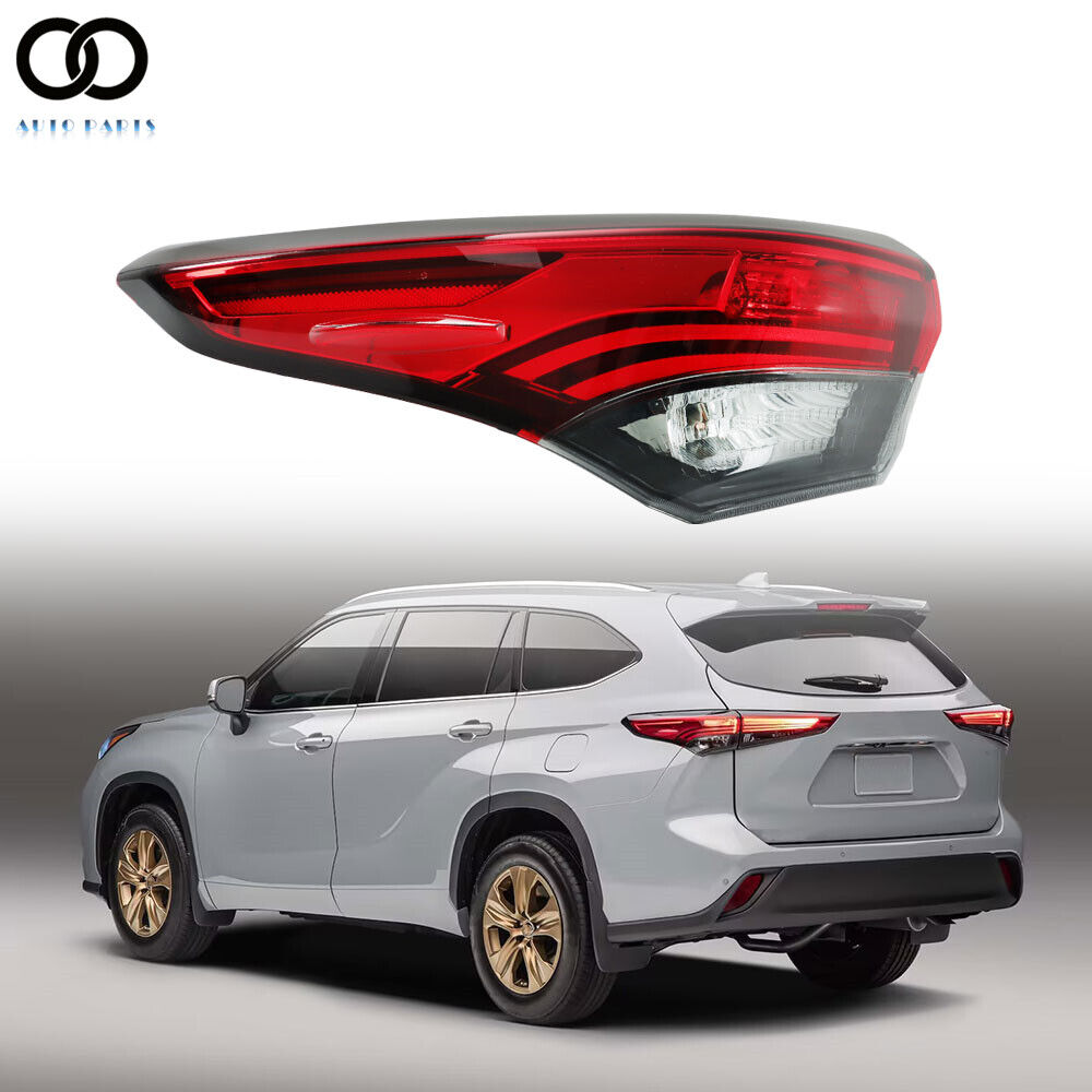 Tail Light For Toyota Highlander 2020 2021 2022 Driver Side Tail Lamp Left