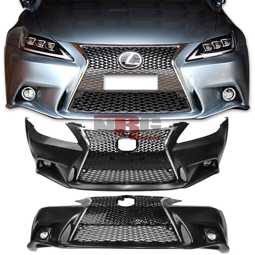 For 2006-2013 Lexus IS IS250 IS350 14+ F-Sport front bumper  2IS to 3IS