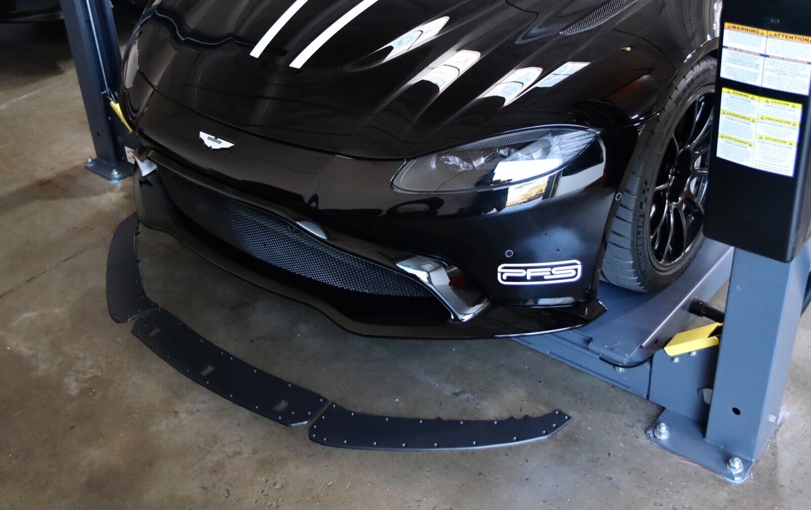 Aston Martin V8 Vantage Skid Plates. Precision Bumper Protection