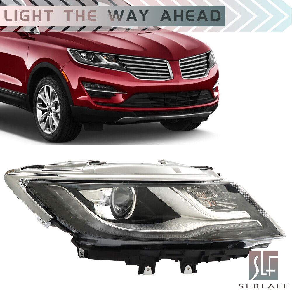 For 2015-2019 Lincoln MKC HID/Xenon LED DRL Projector Headlight Headlamp Right