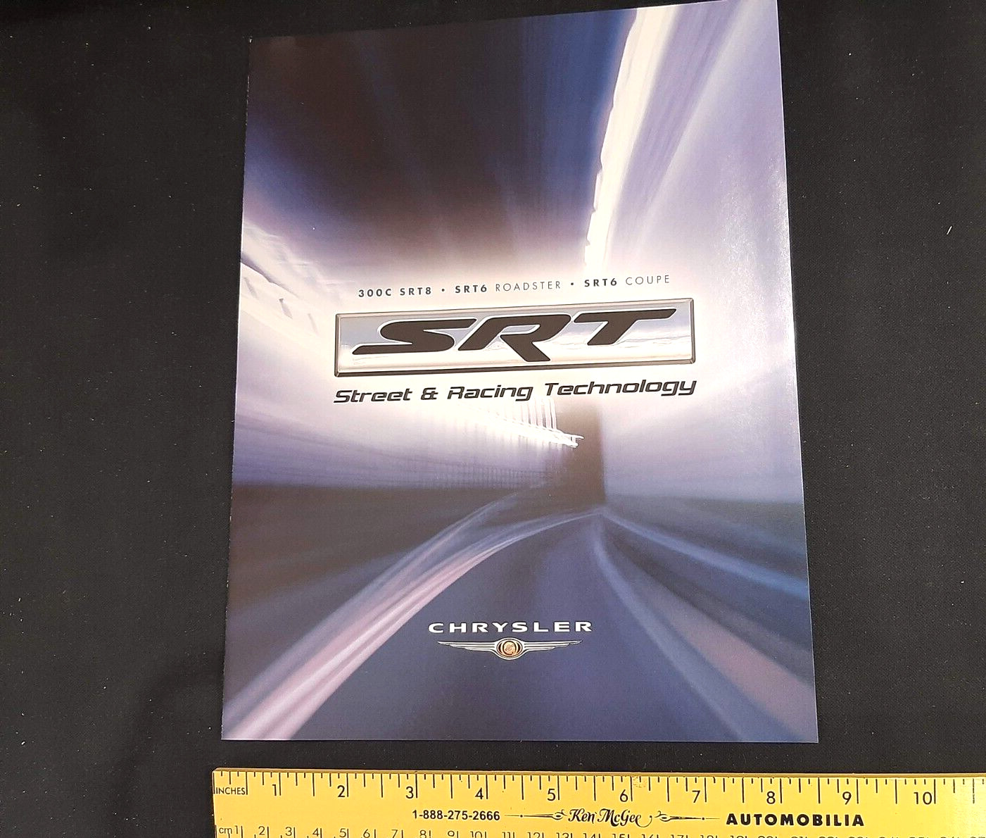 2005 CHRYSLER SRT - 300C SRT8, SRT6 Roadster, SRT6 Coupe Sales Brochure