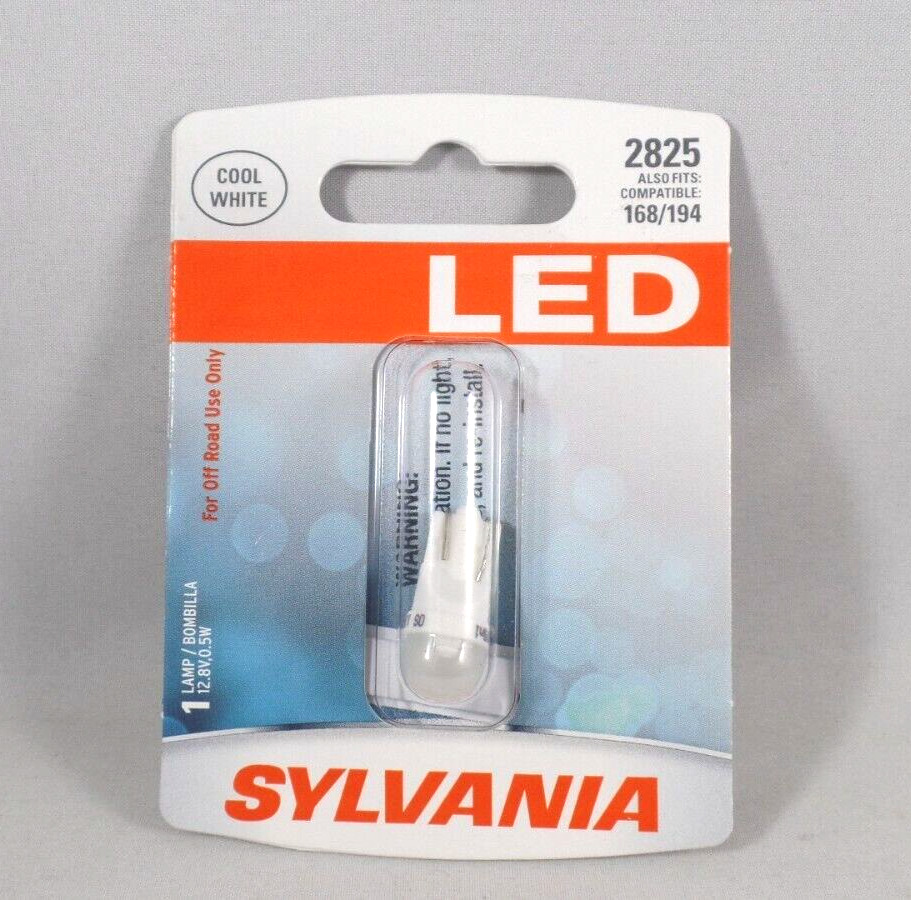Sylvania Premium LED light 2825 White One Bulb Interior Step Door Replacement