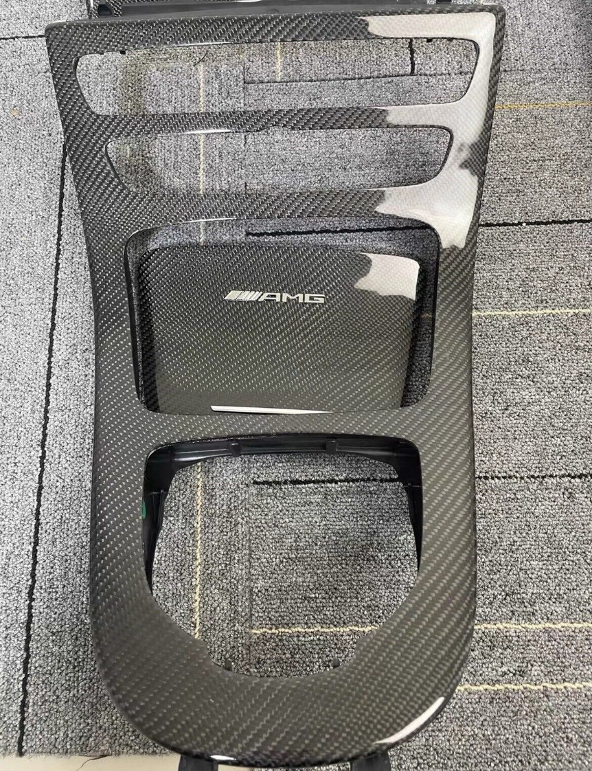 Suitable for Mercedes-Benz E W213 238 refit carbon fiber center control panel