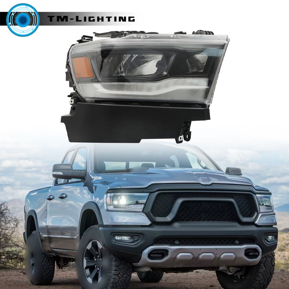 For Dodge RAM 1500 2019 2020 2021 2022 2023 Headlight LED DRL Passenger Side