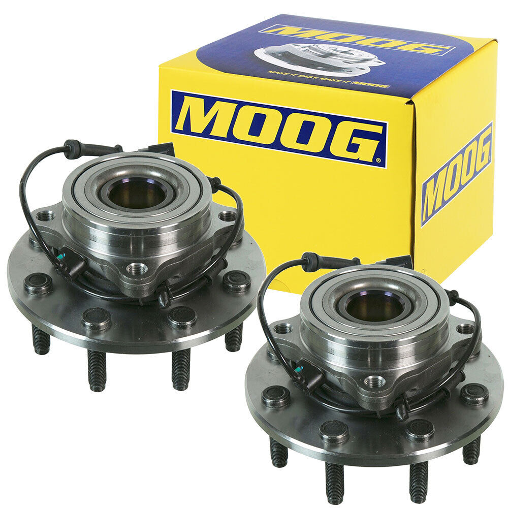 4X4 Front Wheel Bearing Hub Assembly Pair For 2003-2005 Dodge Ram 2500 8Lug 4WD