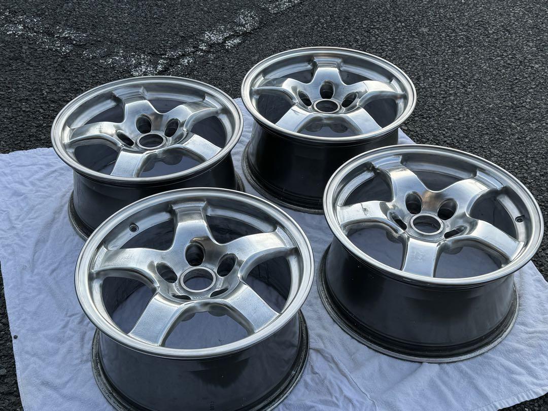 JDM R32 GTR genuine wheels 8J polished finish No Tires