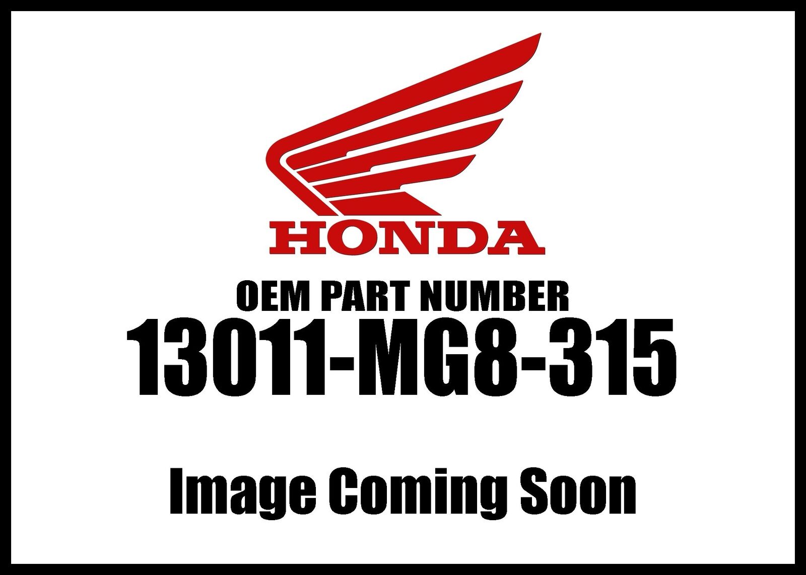 Honda 1985-2007 Shadow VT Ring Set Std 13011-MG8-315 New OEM