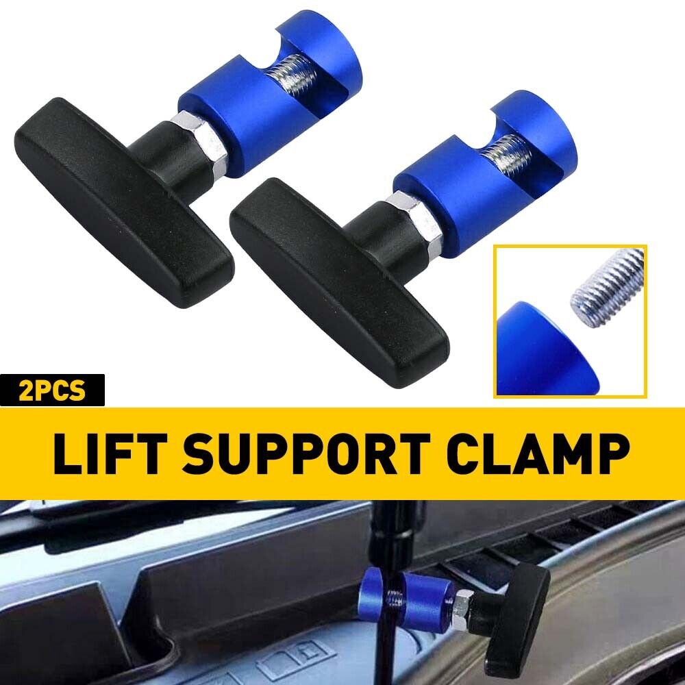1/2PCS Car Hood Lift Rod Support Clamp Shock Prop Strut Stopper Retainer Tool