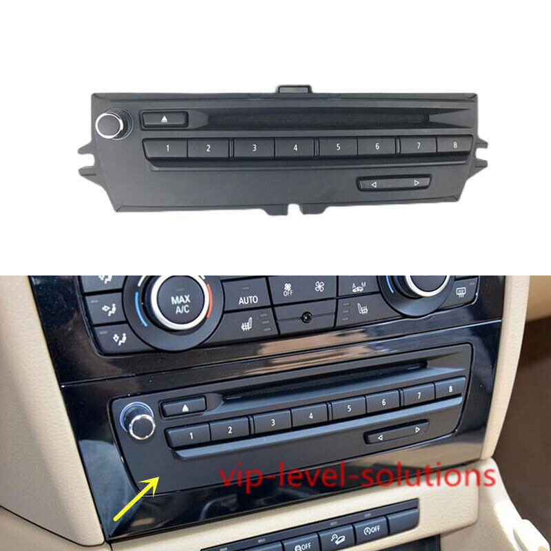 1X Central Control CD Panel Replace For BMW M3 2009-2013 BMW X1 2010-2014