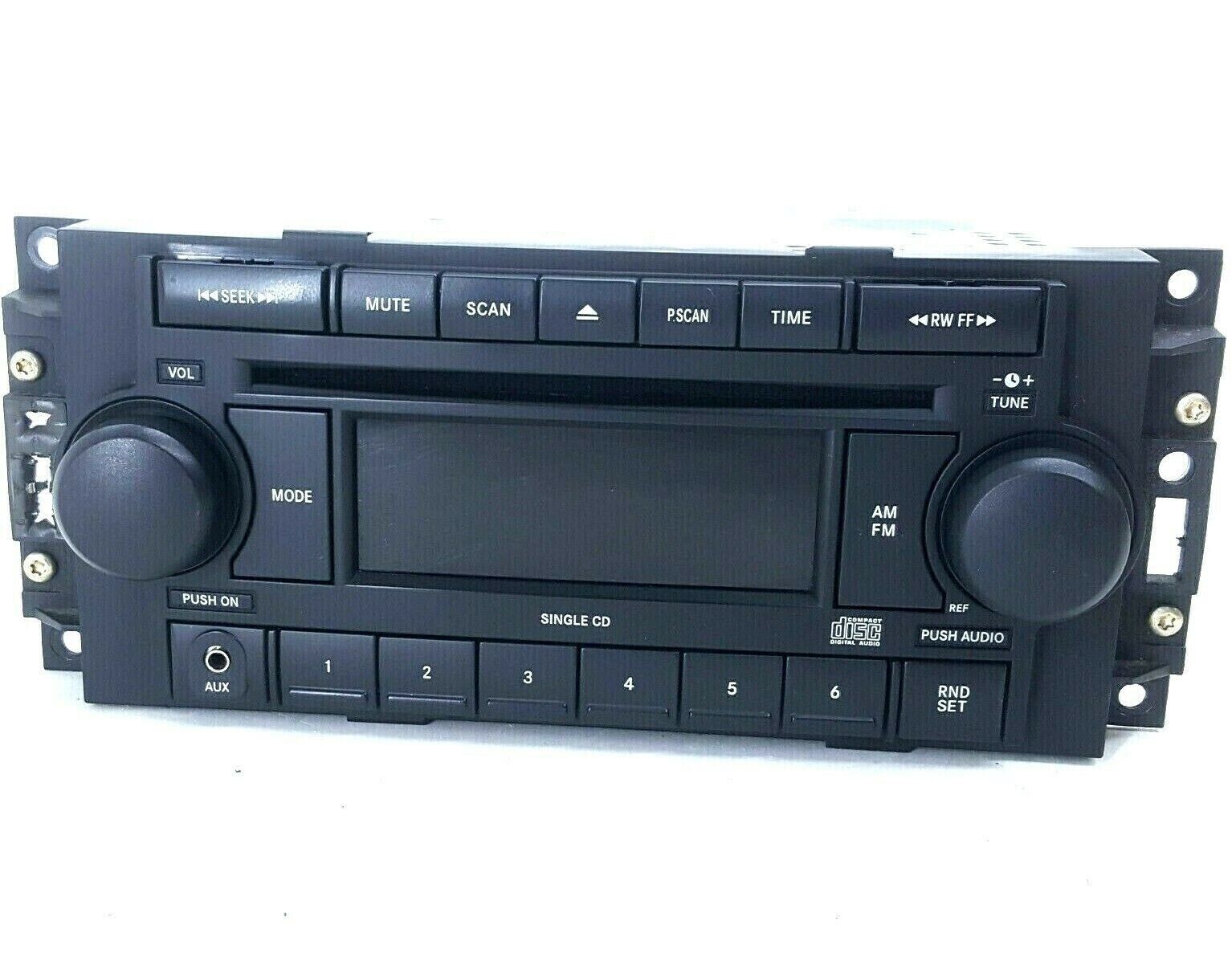 2004 - 2010 OEM Chrysler Dodge Jeep Radio CD Mp3 REF w/ AUX P05064173AK OEM