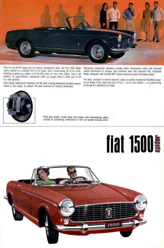 Fiat 1500 Spider (c1963)