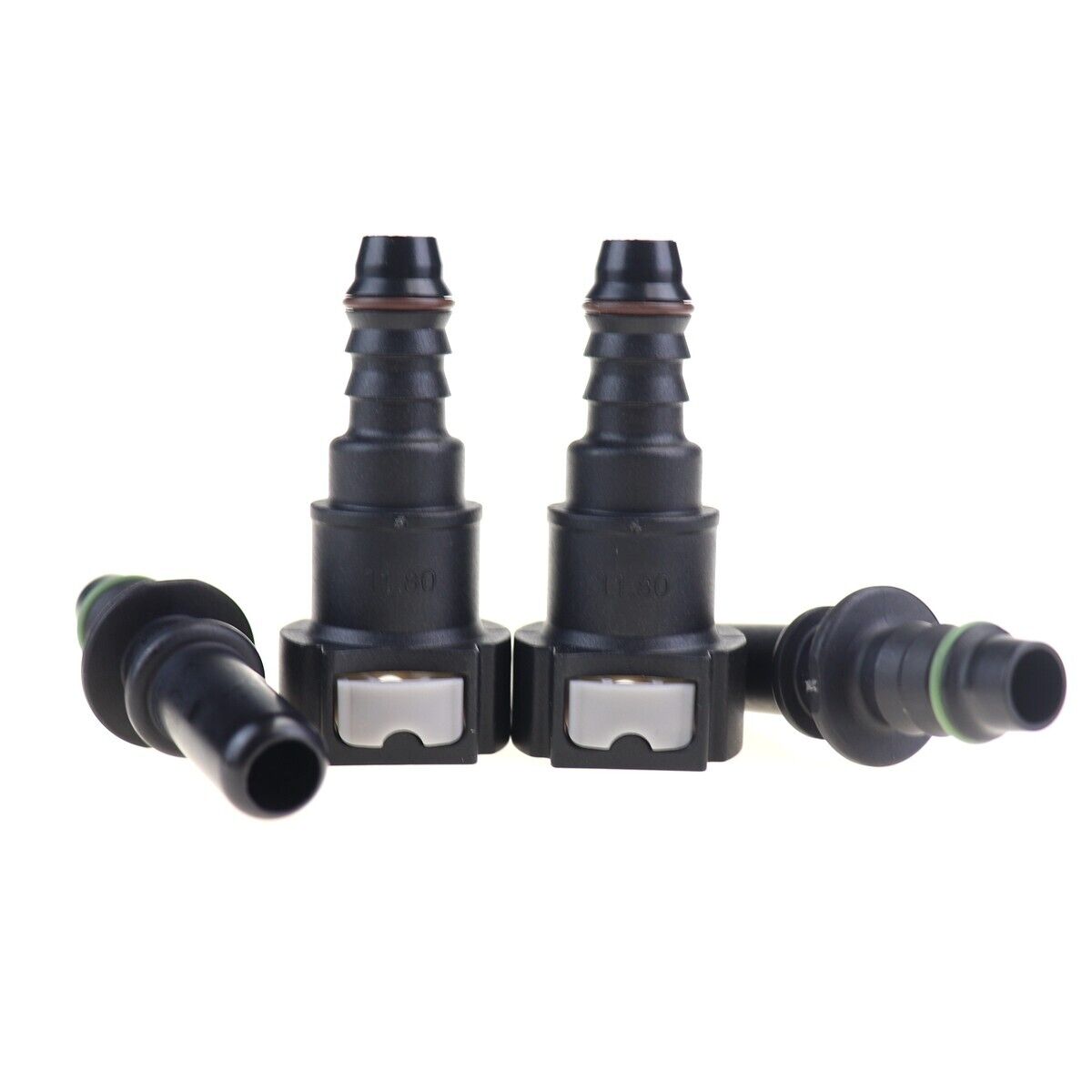 11.8mm Fuel Line Quick Connector Fitting Pair Hose ID 3/8\