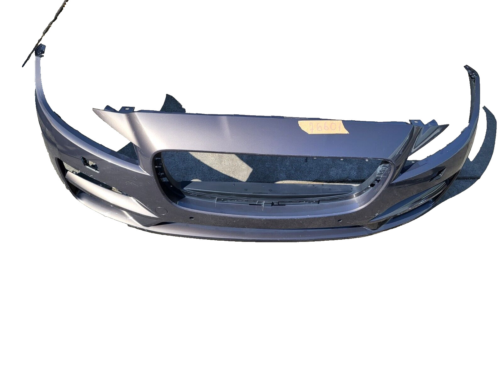 2017 2018 2019 2020 Jaguar F-Pace Front Bumper Cover Gray Assembly OEM