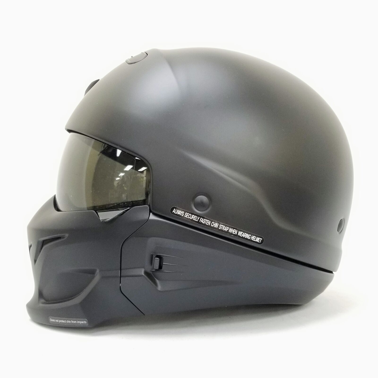 Scorpion EXO Covert Helmet (Matte Black, Large)