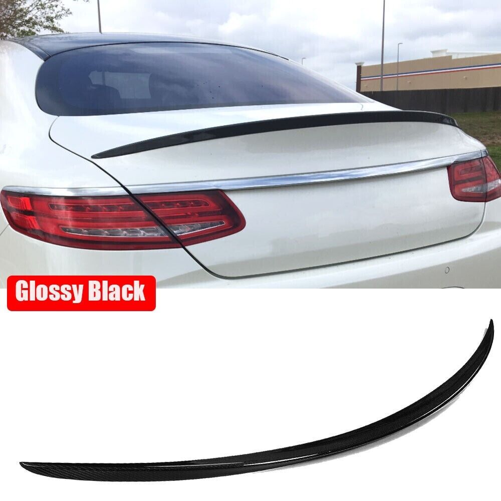 Rear Trunk Spoiler Wing Gloss black Fit For Mercedes Benz SClass C217 S63 S65AMG