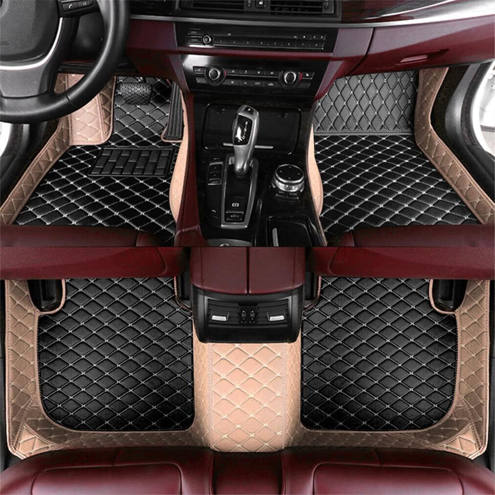 For Audi S1 S3 S4 S5 S6 S7 S8 Car Floor Mats Waterproof Auto Carpets Front Rear